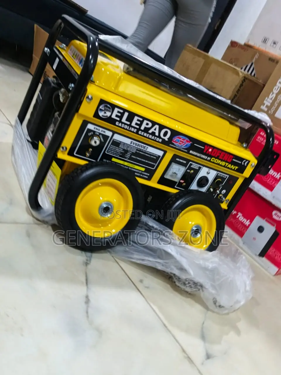 Elepaq 4.5kva Automatic Generator Model Original 100% Copper