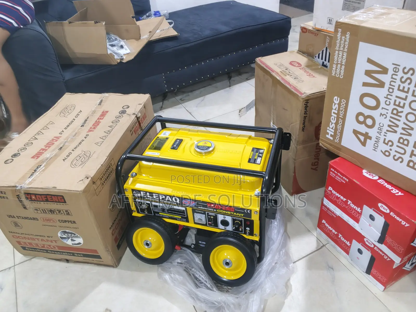 Elepaq 4.5kva Automatic Generator Sv6800e2 | Heavy Duty