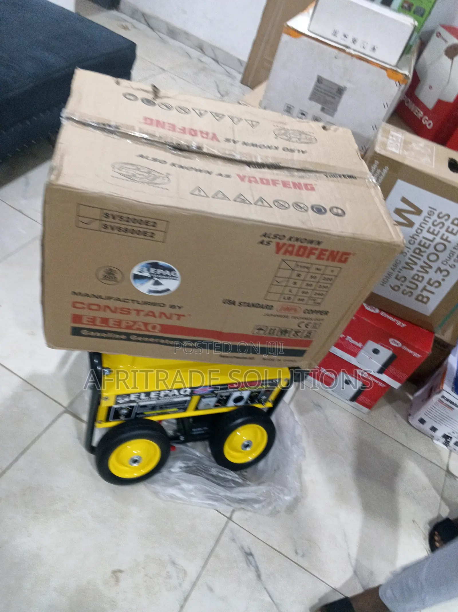 Elepaq 4.5kva Generator Sv6800e2 | Long Runtime