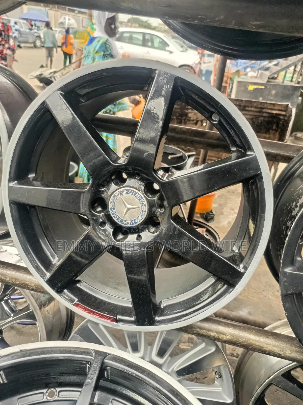 18inches for Eclass Factory Filted All Black Design in Style