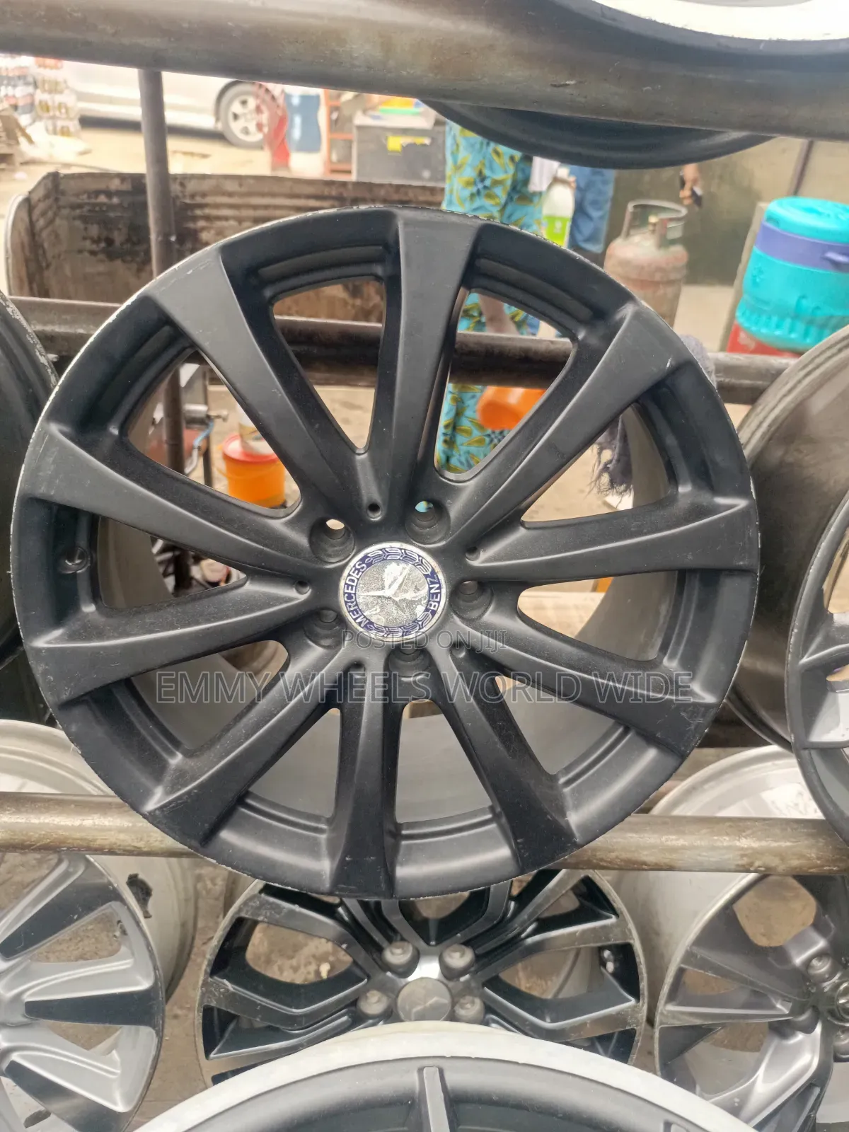 18inches for Eclass Factory Filted All Black Design in Style