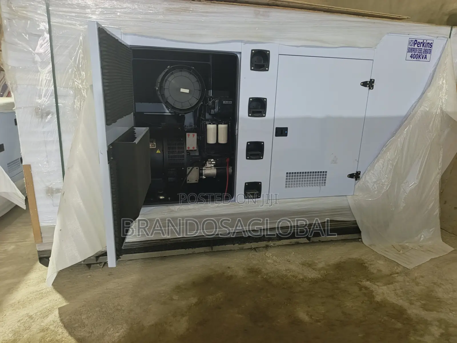 Perkins 400kva Soundproof Generator – High Output Diesel Generator