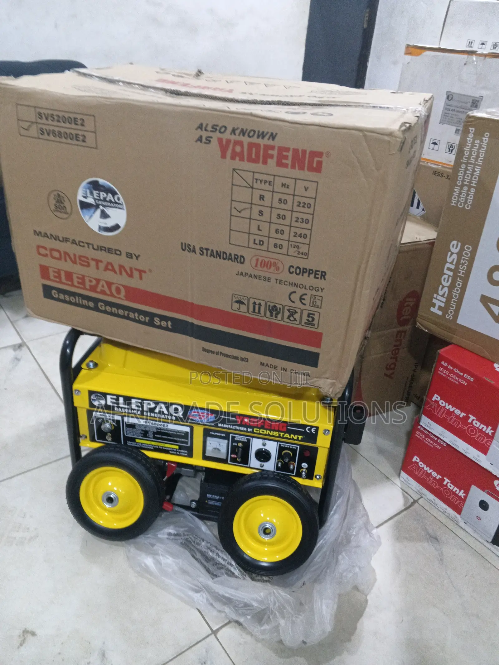 Elepaq Sv6800e2 Generator | Efficient Home Backup