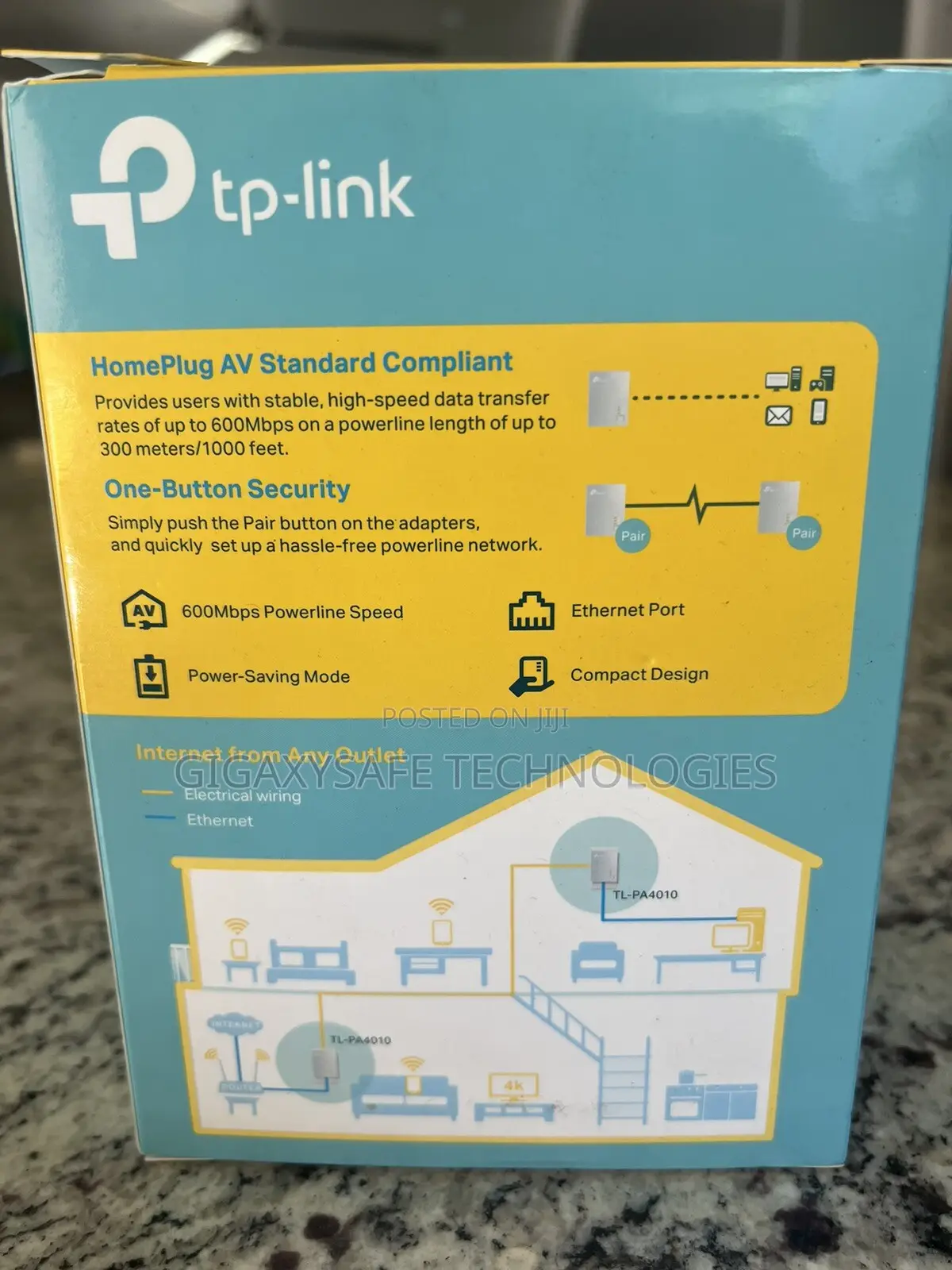 Tp-Link Av600 Powerline Starter Kit Tl-Pa411