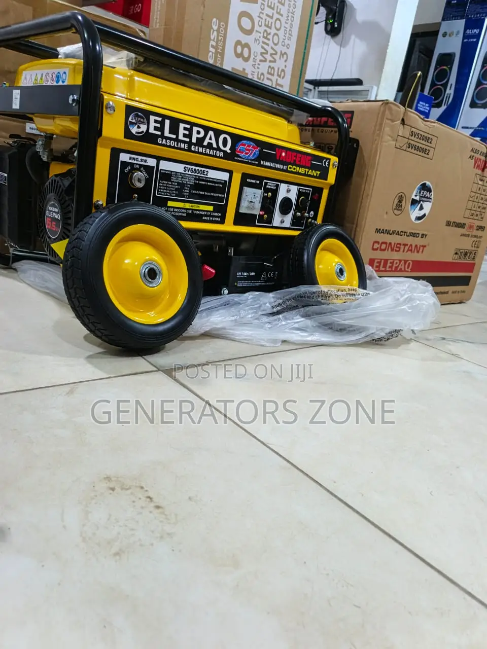 Elepaq 4.5kva Automatic Generator Model Sv6800e2 for Daily Power Needs