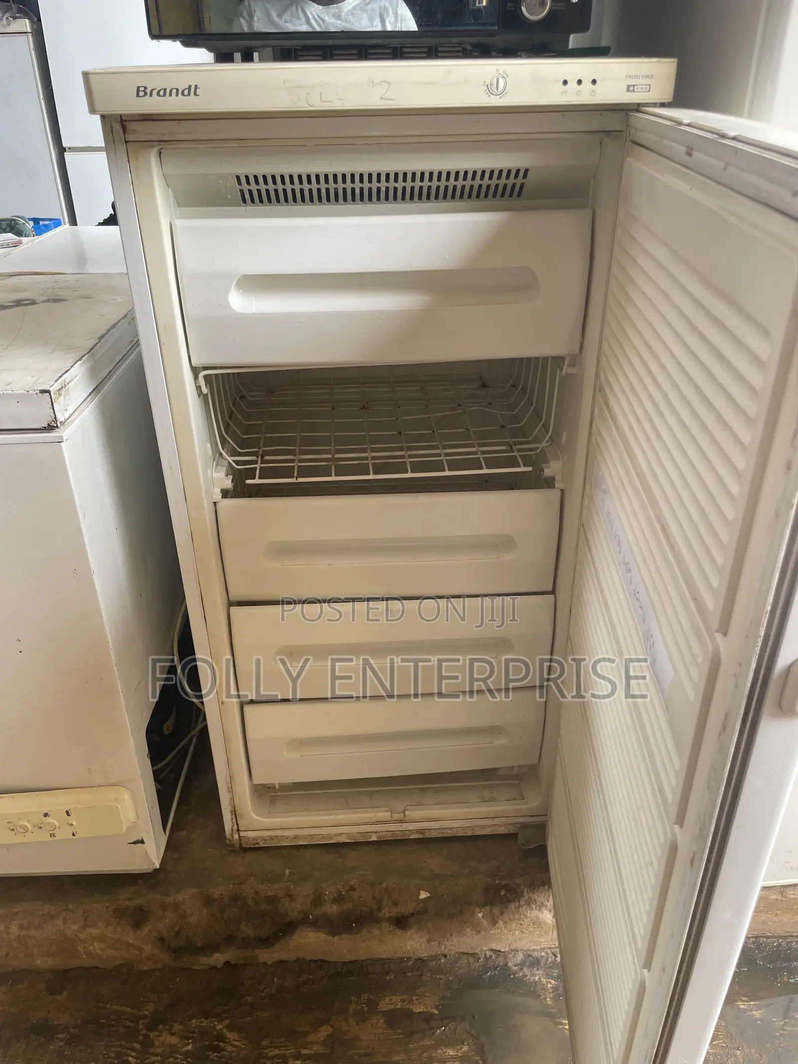 Five Steps Non Frost Standing Freezer