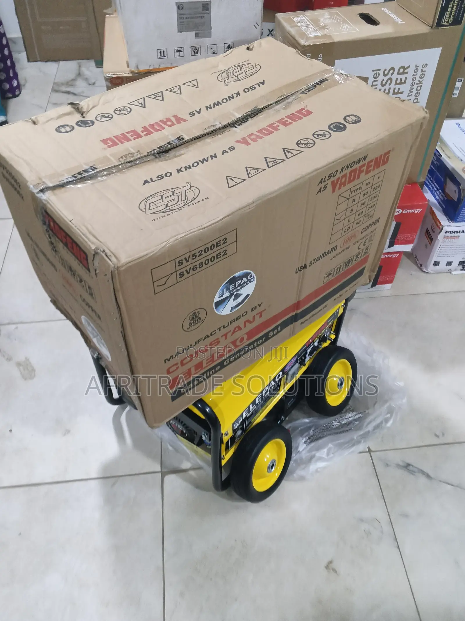 Elepaq 4.5kva Automatic Generator Sv6800e2 | Trusted Performance