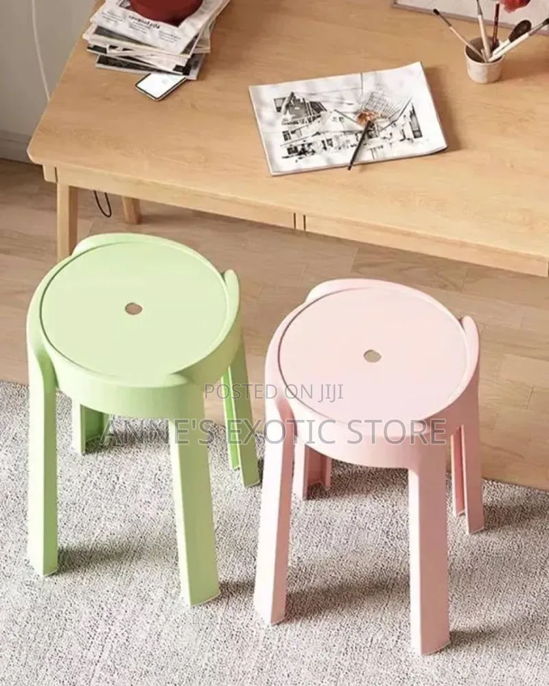 Stackable Plastic Stool – Durable Multipurpose Chair