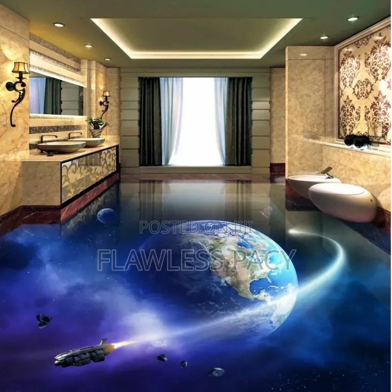 Professional Epoxy Flooring 3d Wall Installation Services