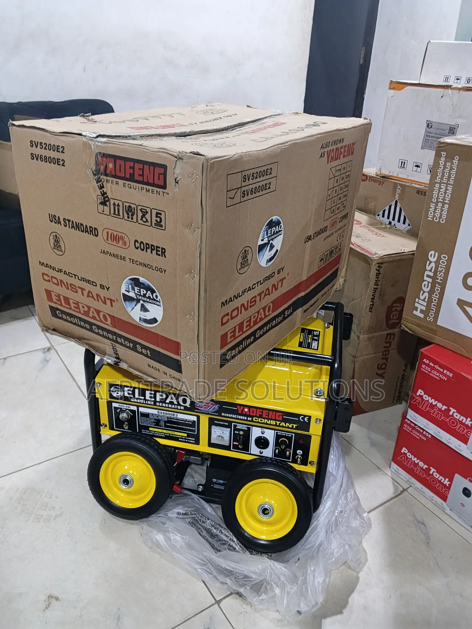 Elepaq 4.5kva Generator Sv6800e2 | Home Backup Essential