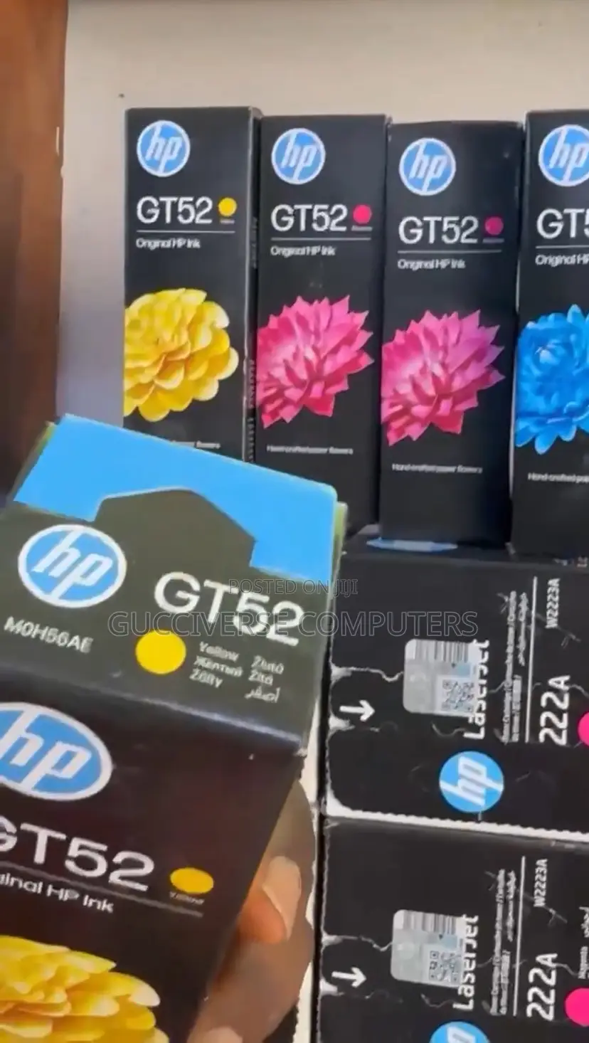 Hp Gt52 Original Ink