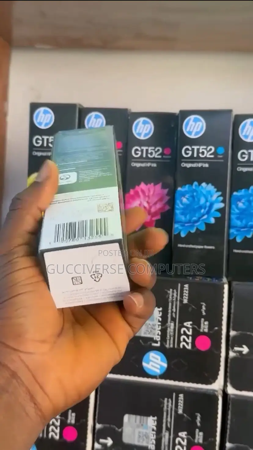 Hp Gt52 Original Ink