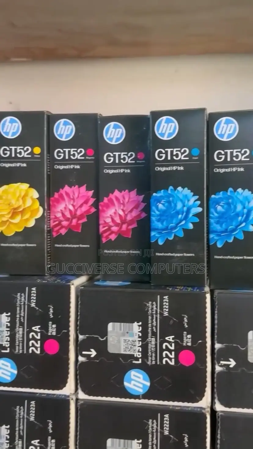 Hp Gt52 Original Ink