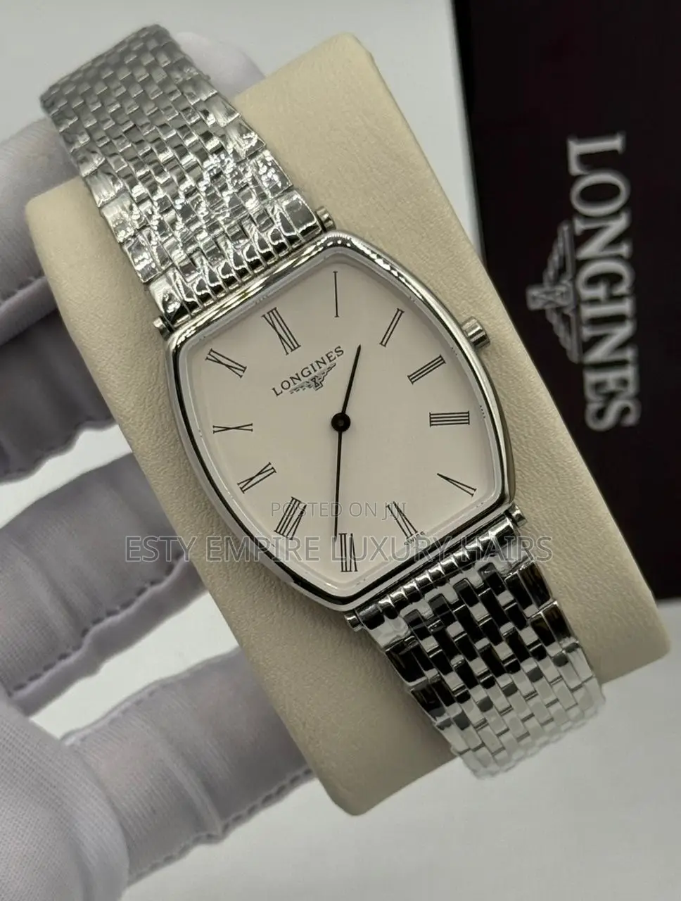 Longines Quality Luxury Men Chain Wristwatch