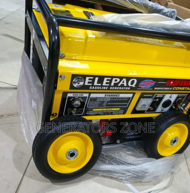 Elepaq 4.5kva Automatic Generator Model Sv6800e2 Latest Price and Feat