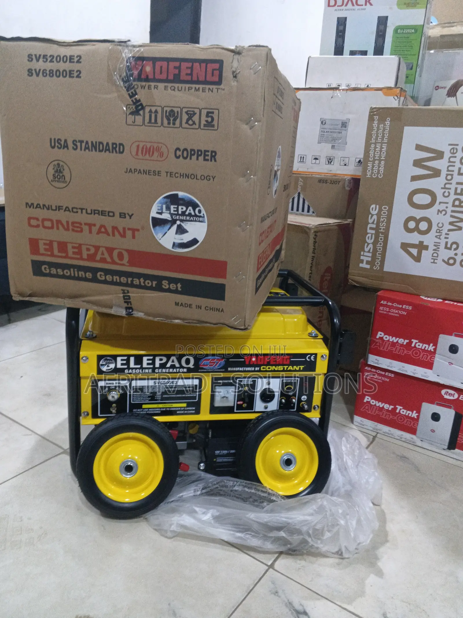 Elepaq Sv6800e2 | Strong Efficient 4.5kva Generator