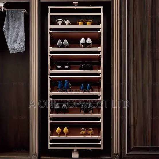 Shoe Rack (360 Degree Rotation)Cabinet