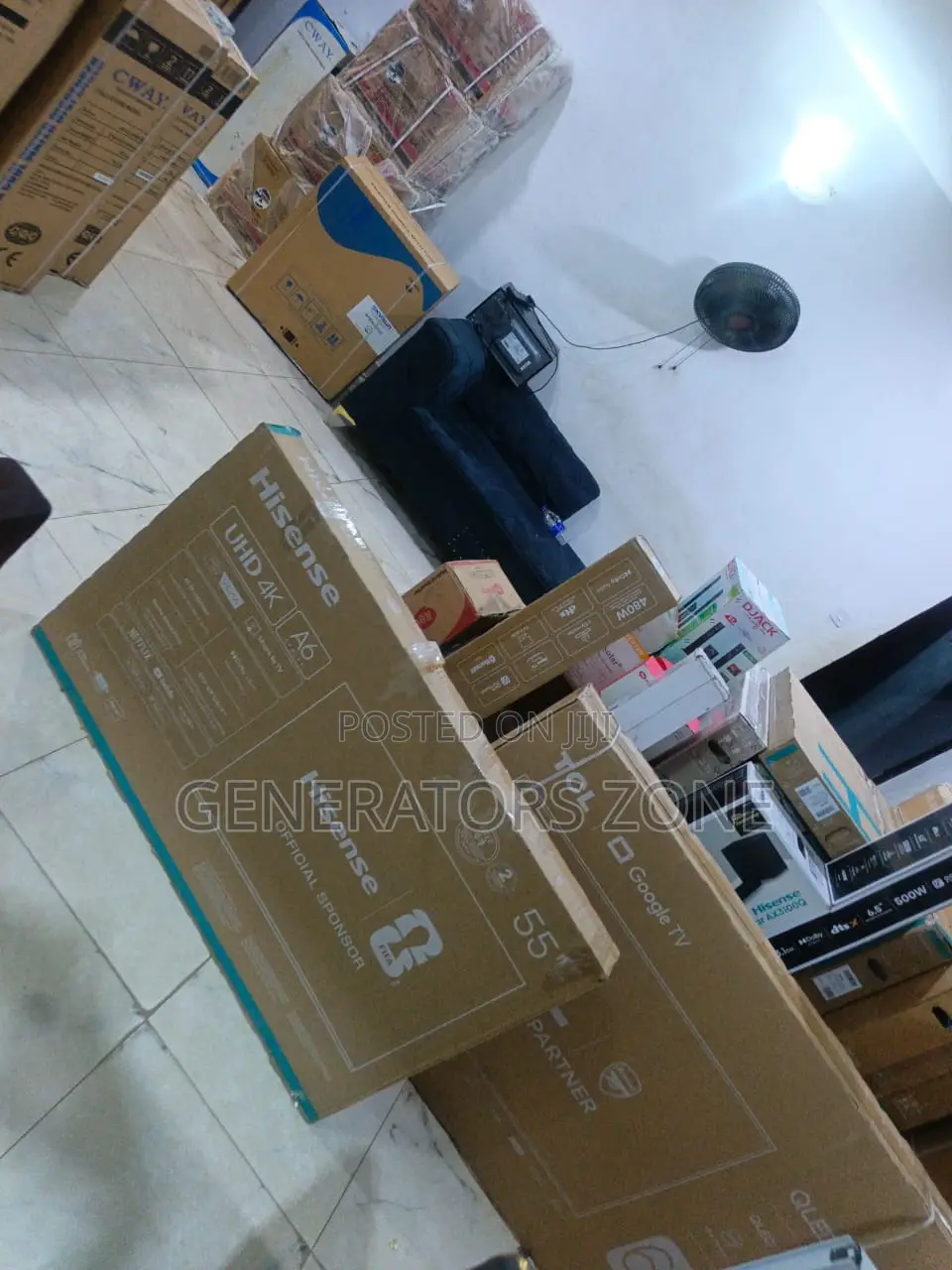 Hisense 55 Inch Smart Tv Model 55a6q With Vidaa Smart Os