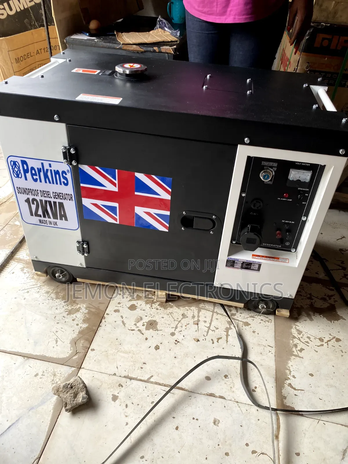 12kva Perkins Uk Soundproof Generator 100% Reliable