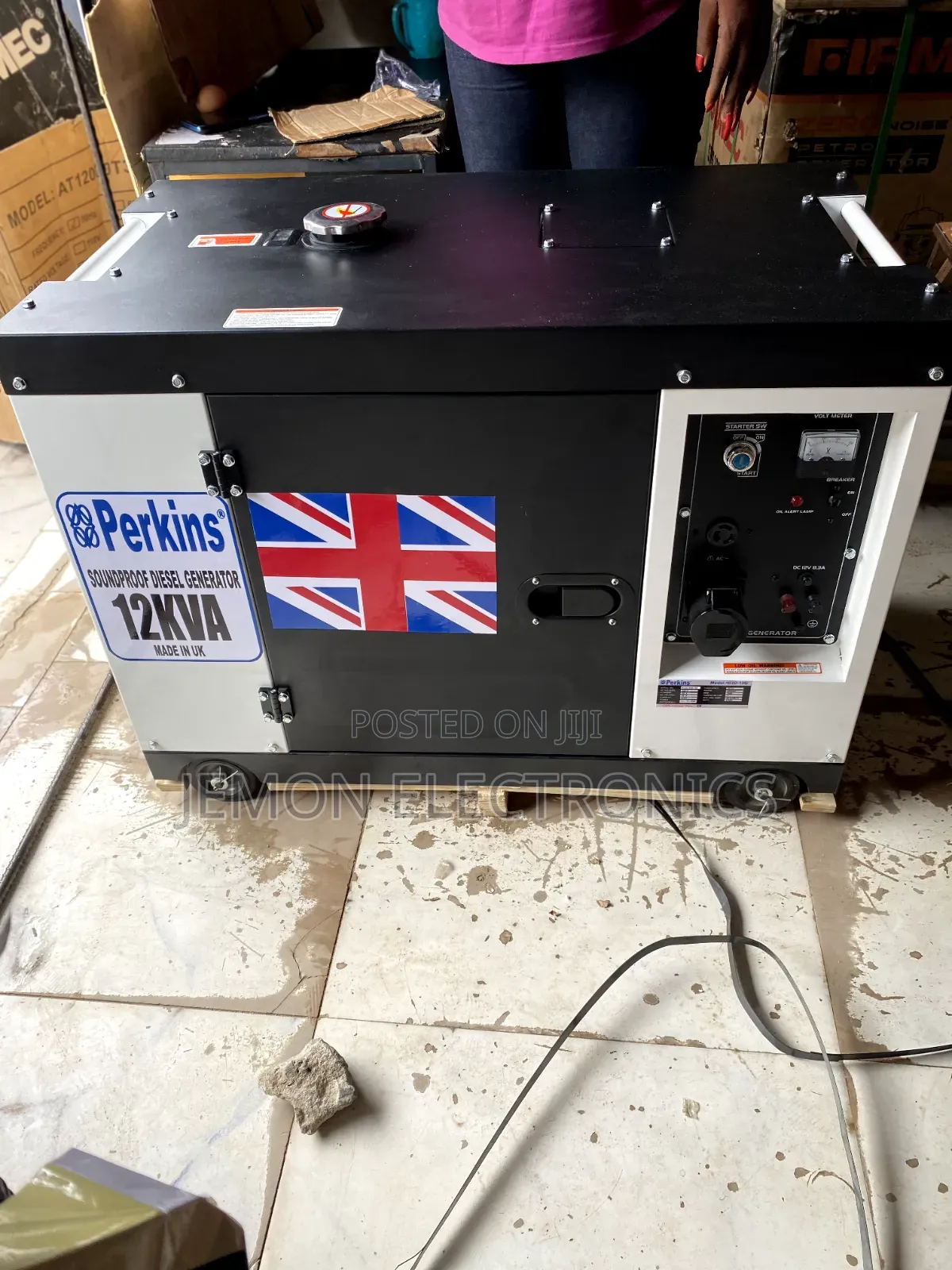 12kva Perkins Uk Soundproof Generator 100% Reliable