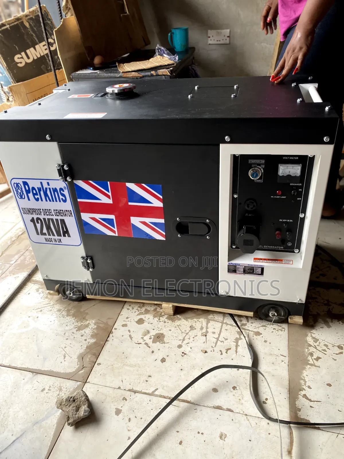 Perkins 12kva Diesel Silent Generator – Uk Manufactured