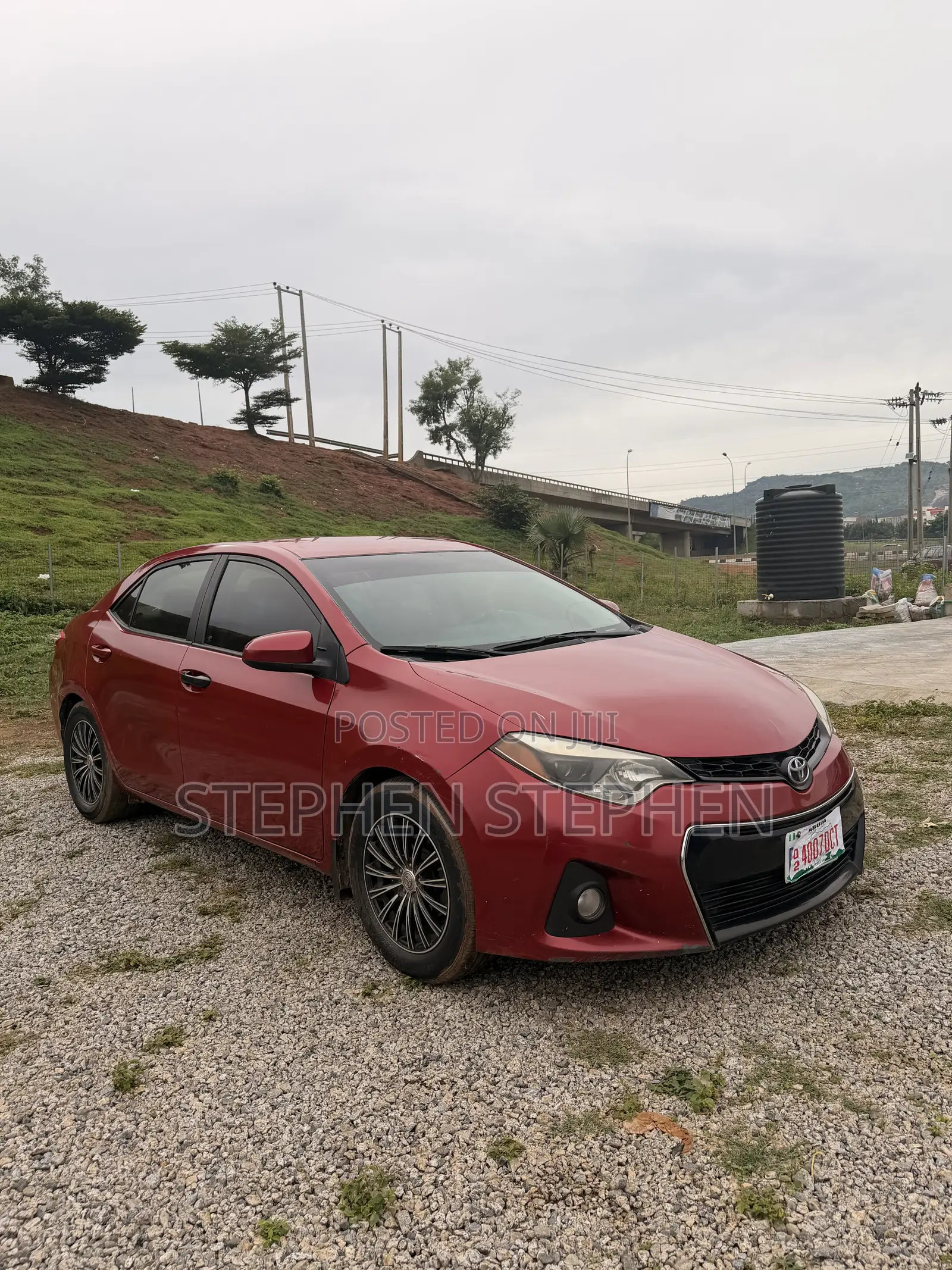 Toyota Corolla 2015 Red