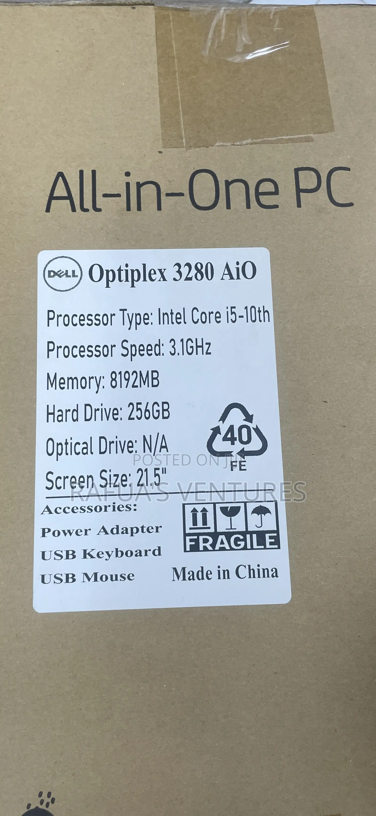 New Desktop Computer Dell 8GB Intel Core i5 SSD 256GB