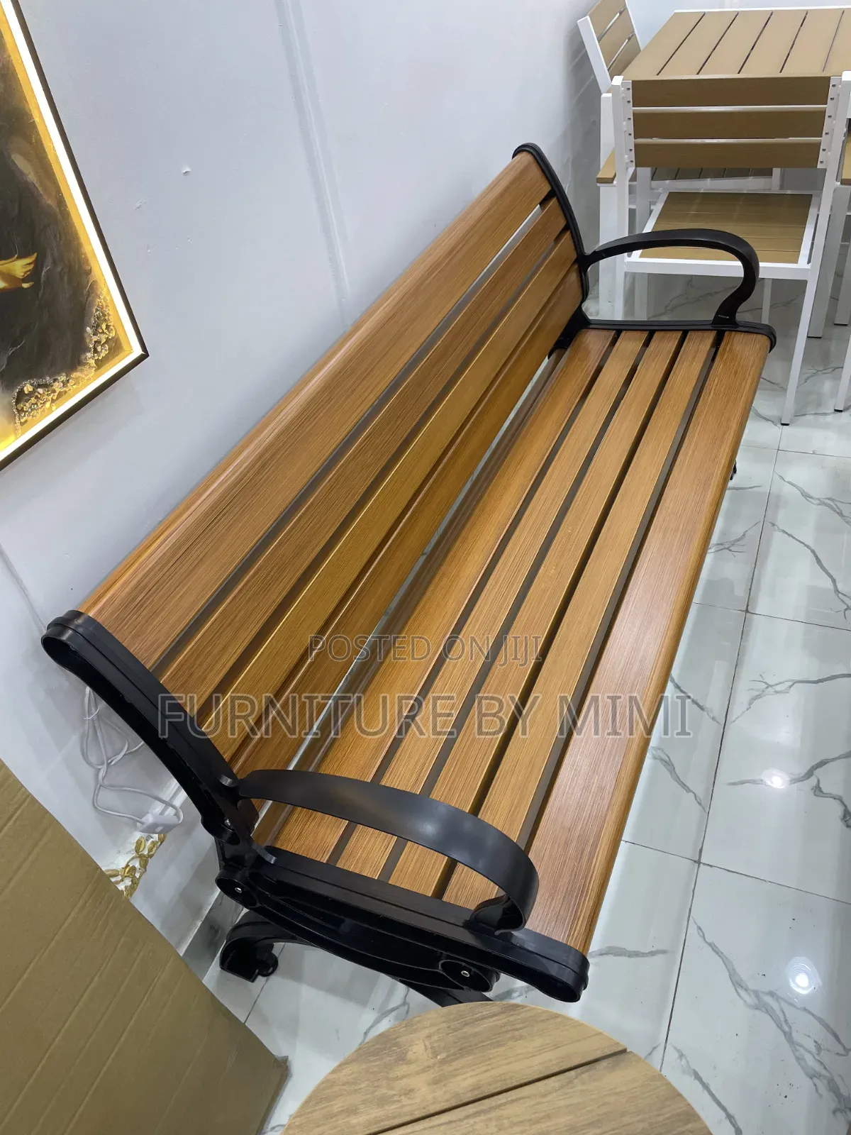 Premium 3-Seater Luxury Outdoor Park Bench – Brand New