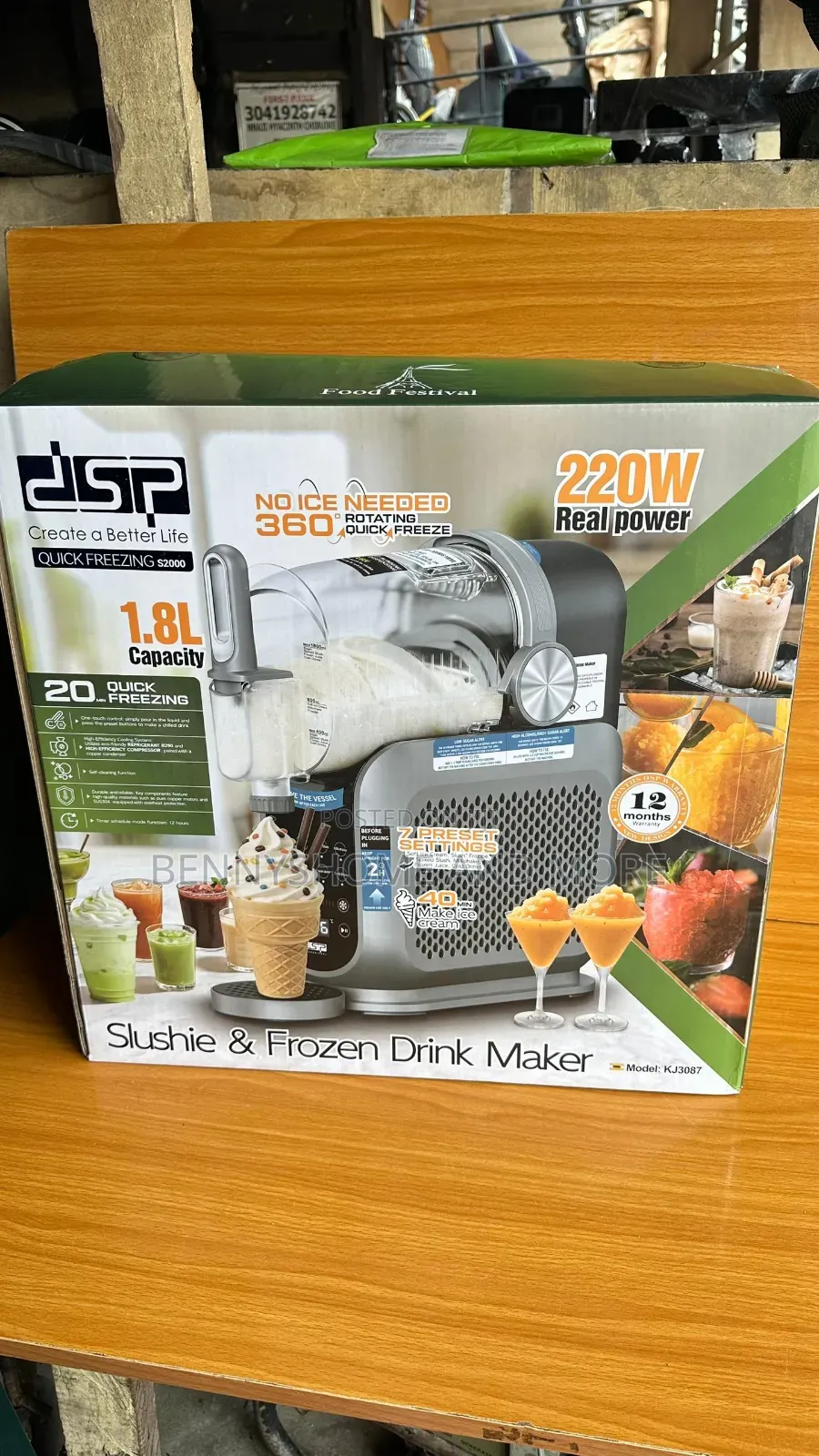 DSP Slushie Frozen Drink Maker