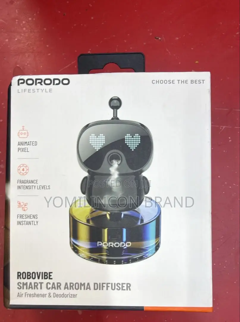 Porodo Robovibe Smart Car Aroma Diffuser*
