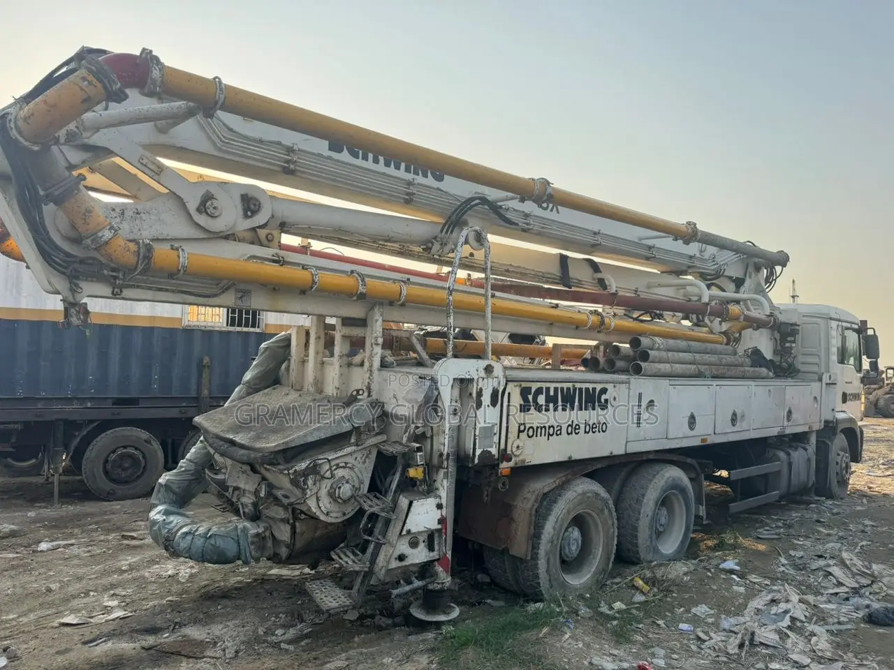 American Made Schwing 45m Concrete Pump Truck - Foreign Used