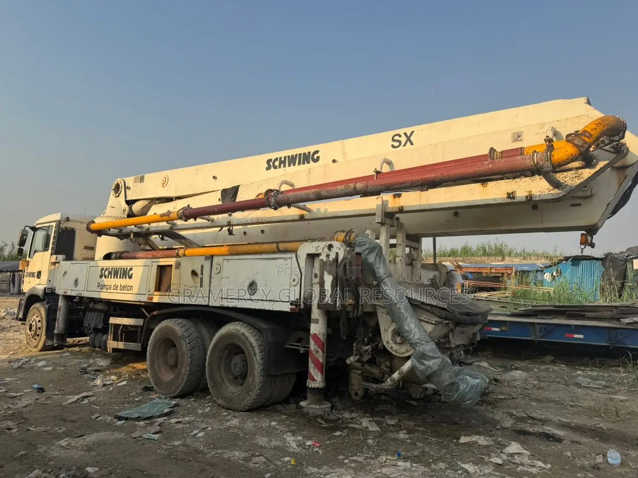 American Made Schwing 45m Concrete Pump Truck - Foreign Used