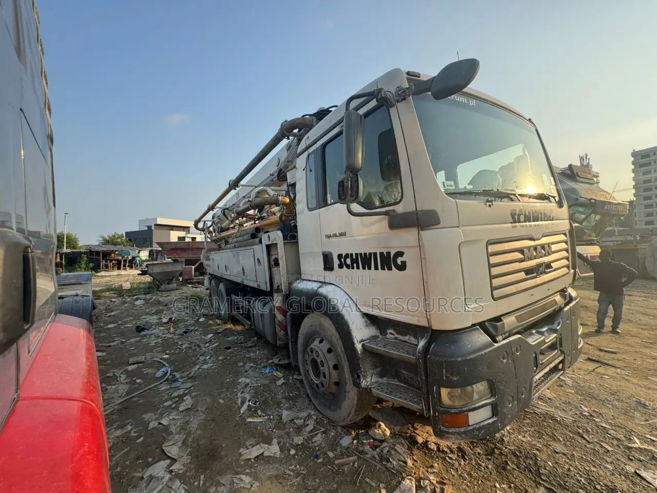 American Made Schwing 45m Concrete Pump Truck - Foreign Used