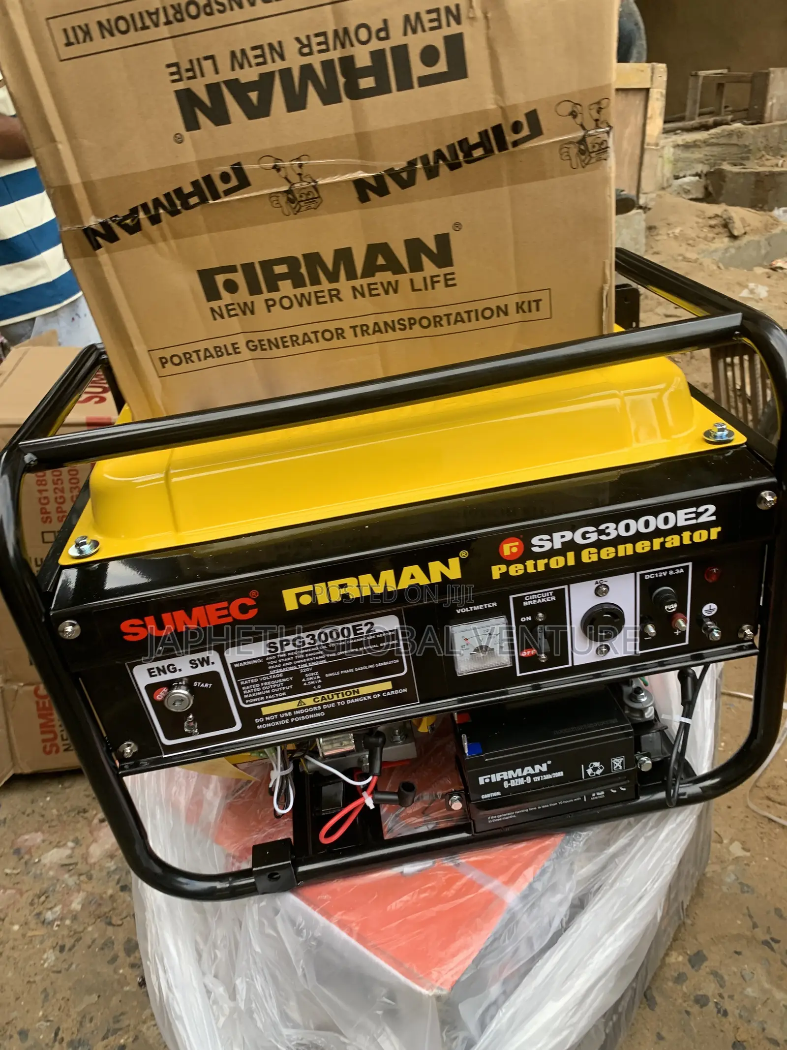 Premium 4.5kva Generator With 100% Copper Coil