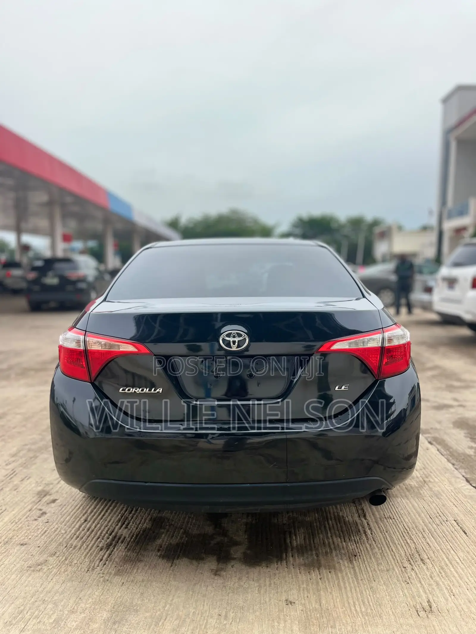 Toyota Corolla LE Premium 4dr Sedan (1.8L 4cyl CVT) 2015 Black