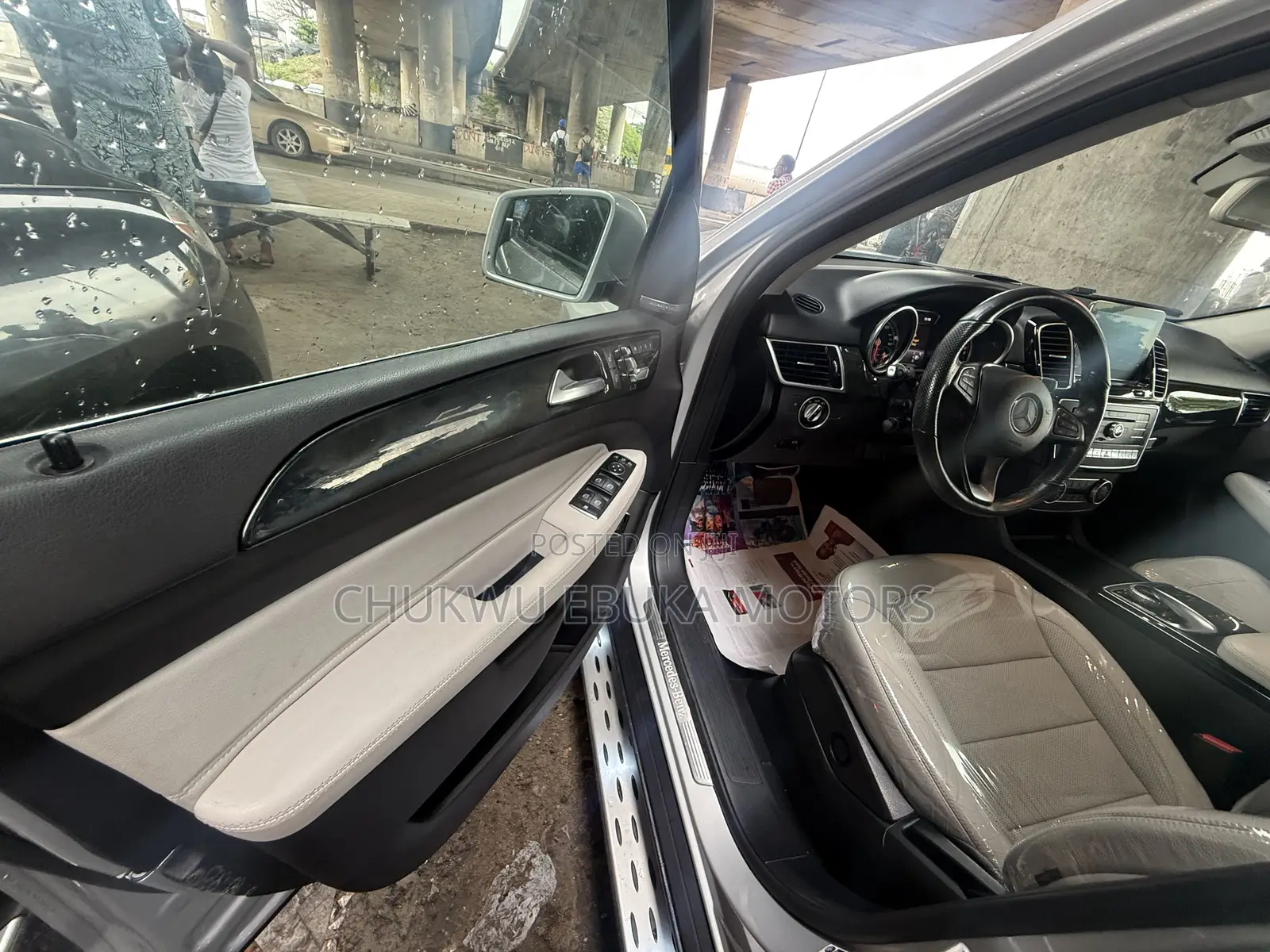 Mercedes-Benz GLE-Class GLE 350d 4MATIC 2017 Silver