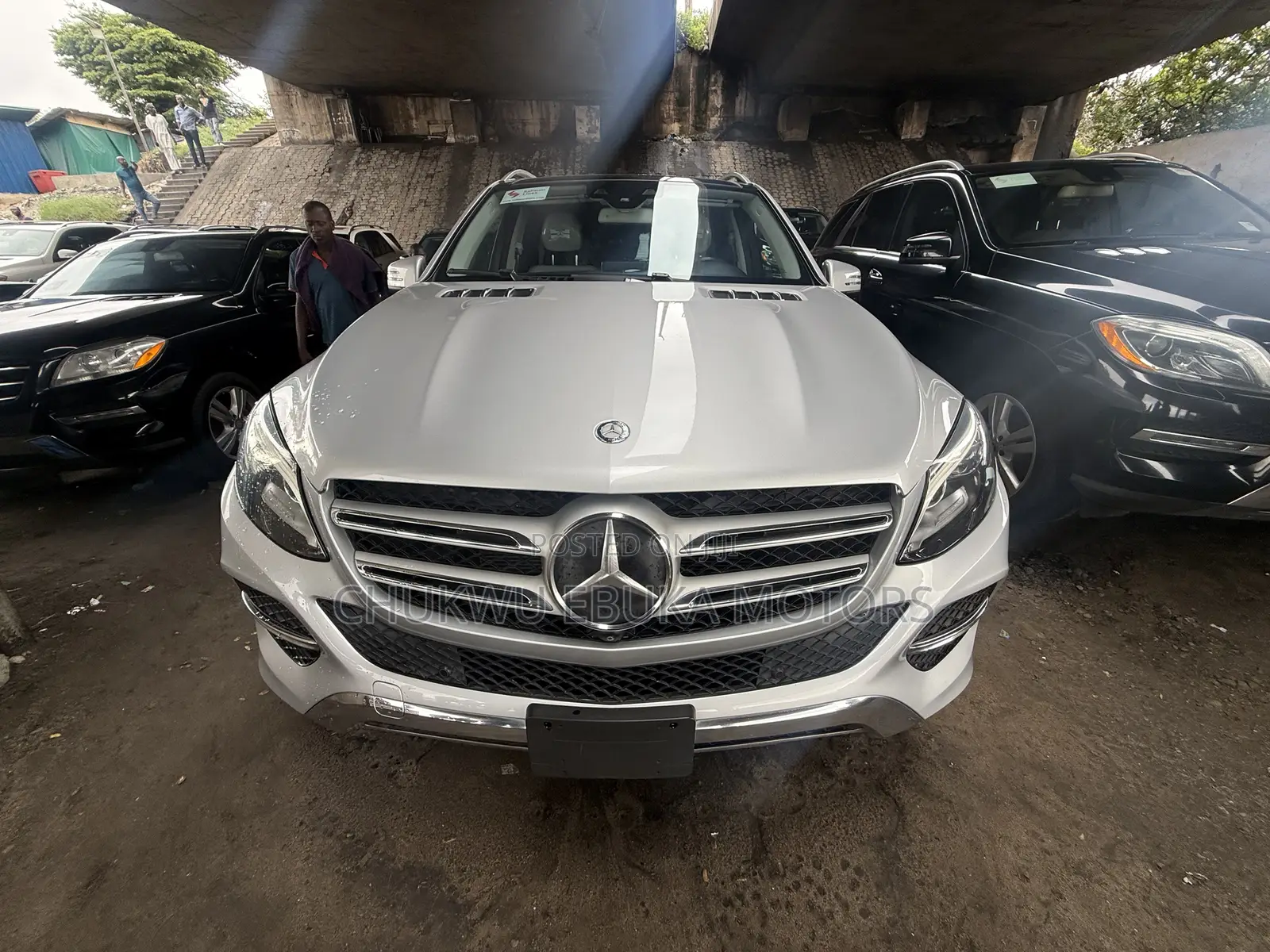 Mercedes-Benz GLE-Class GLE 350d 4MATIC 2017 Silver