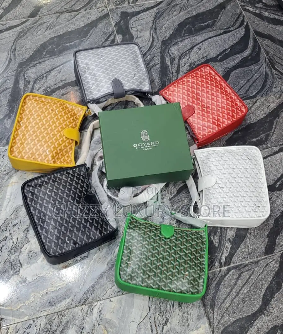 Goyard Quality Luxury Men Genuine Leather Crossbag