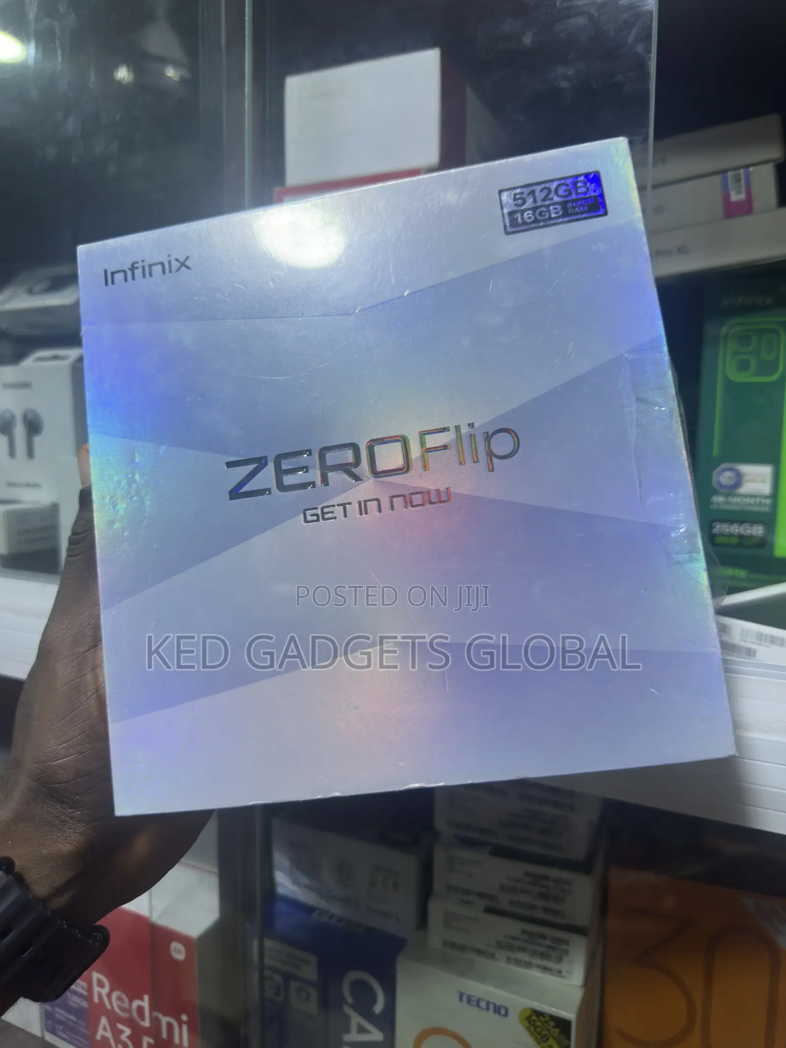 New Infinix Zero Flip 512 GB Black
