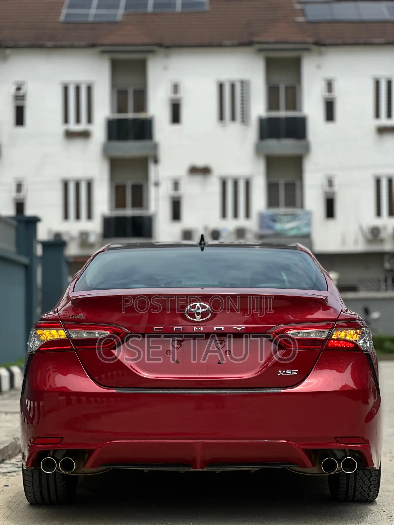 Toyota Camry XSE V6 2021 Red