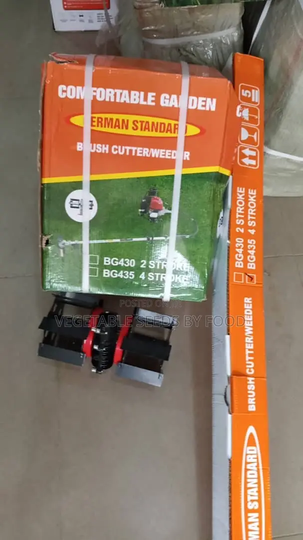 German Standard 4-stroke Grass Cutter With Paddy Weeder Attachment