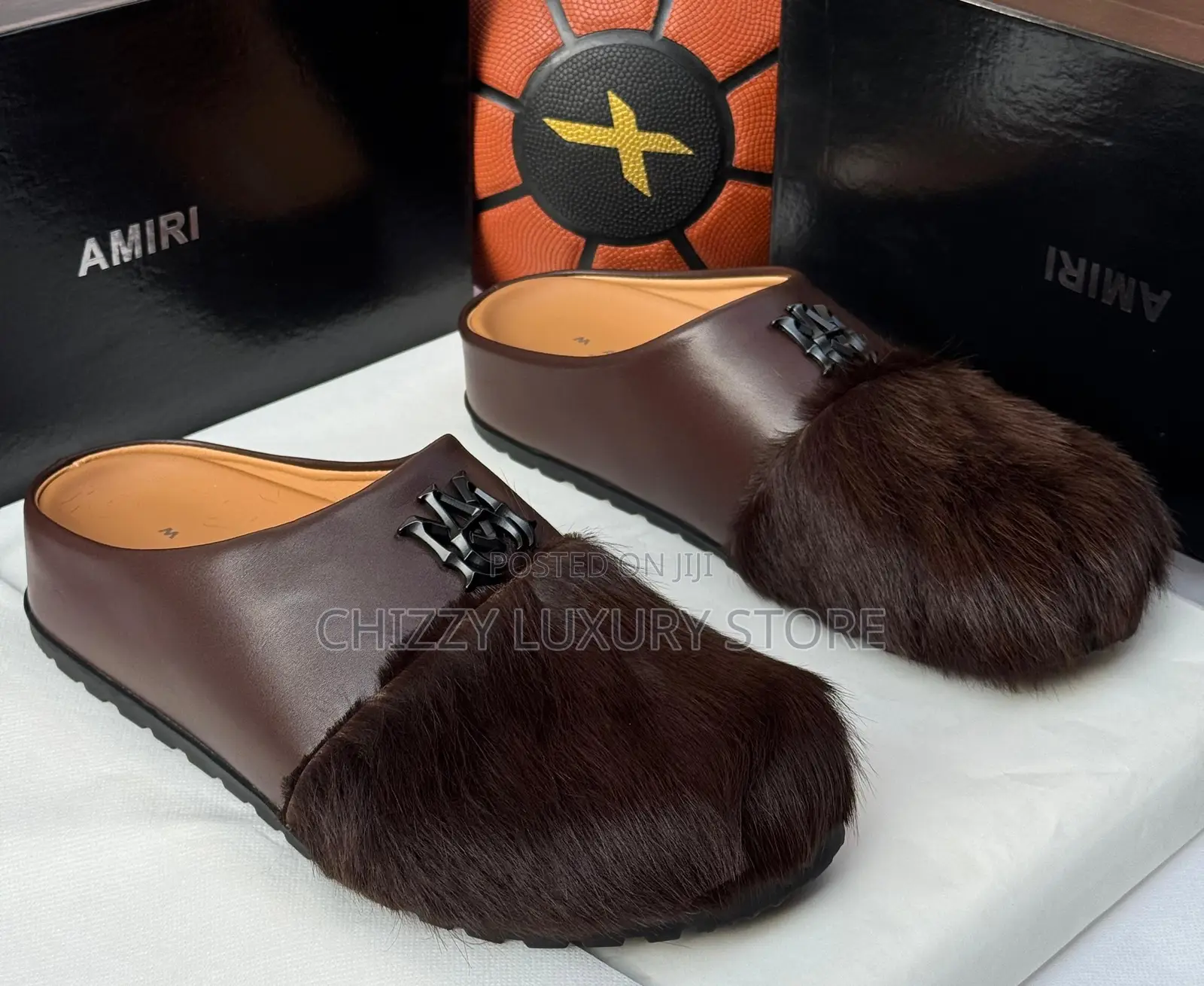 Amiri Quality Luxury Men Half Shoe