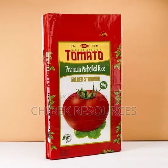 50kg 25kg 10kg Polypropylene Rice Printed Pp Woven Sack Bags