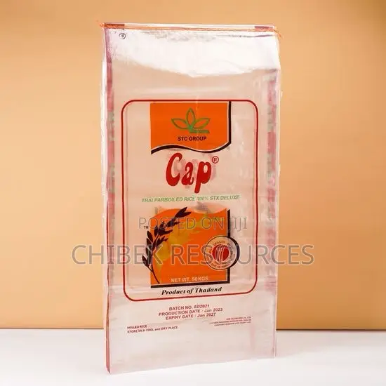 50kg 25kg 10kg Polypropylene Rice Printed Pp Woven Sack Bags