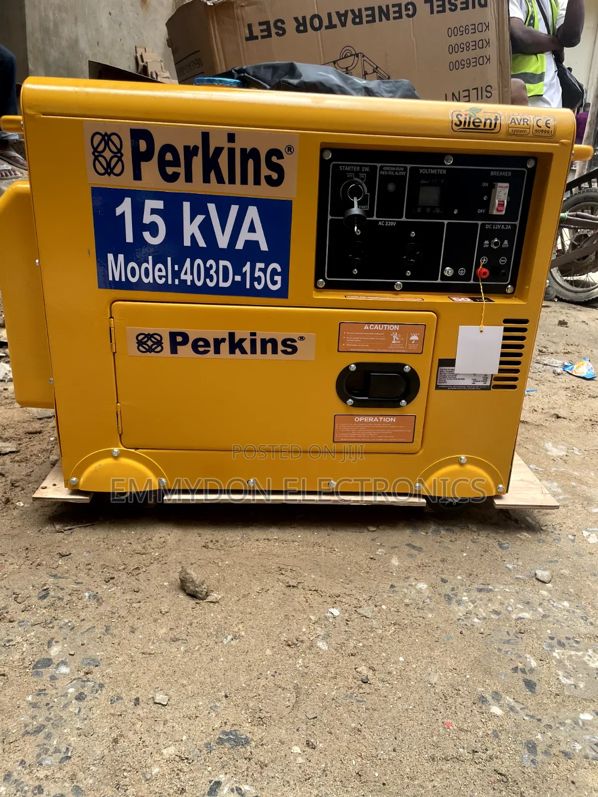 Perkins 15kva Soundproof Diesel Generator