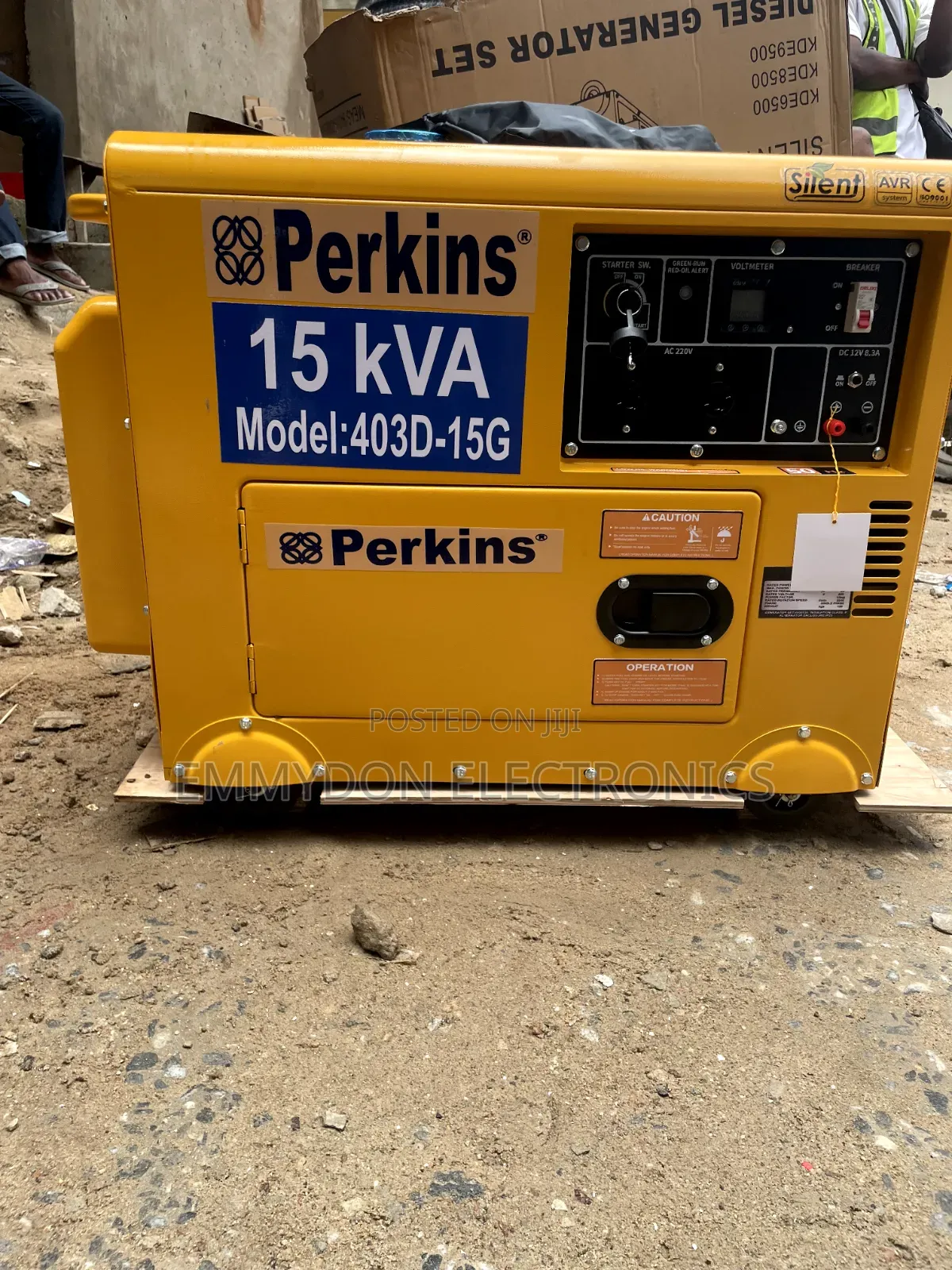 Perkins 15kva Soundproof Diesel Generator
