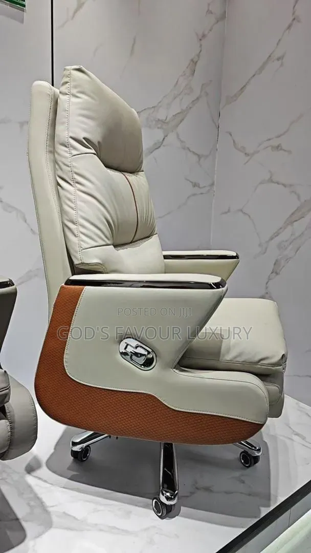 Executive Office Leather Recline Chair.