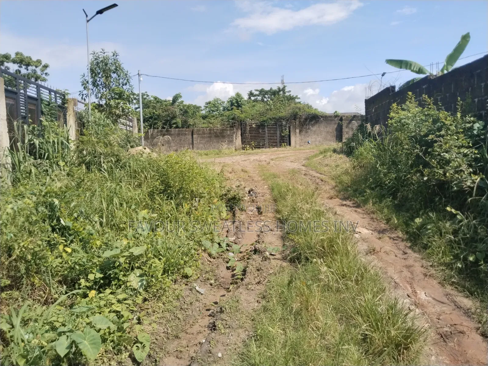 Lovely Plot of Land Fenced With Gate at Makogi Magboro Extension