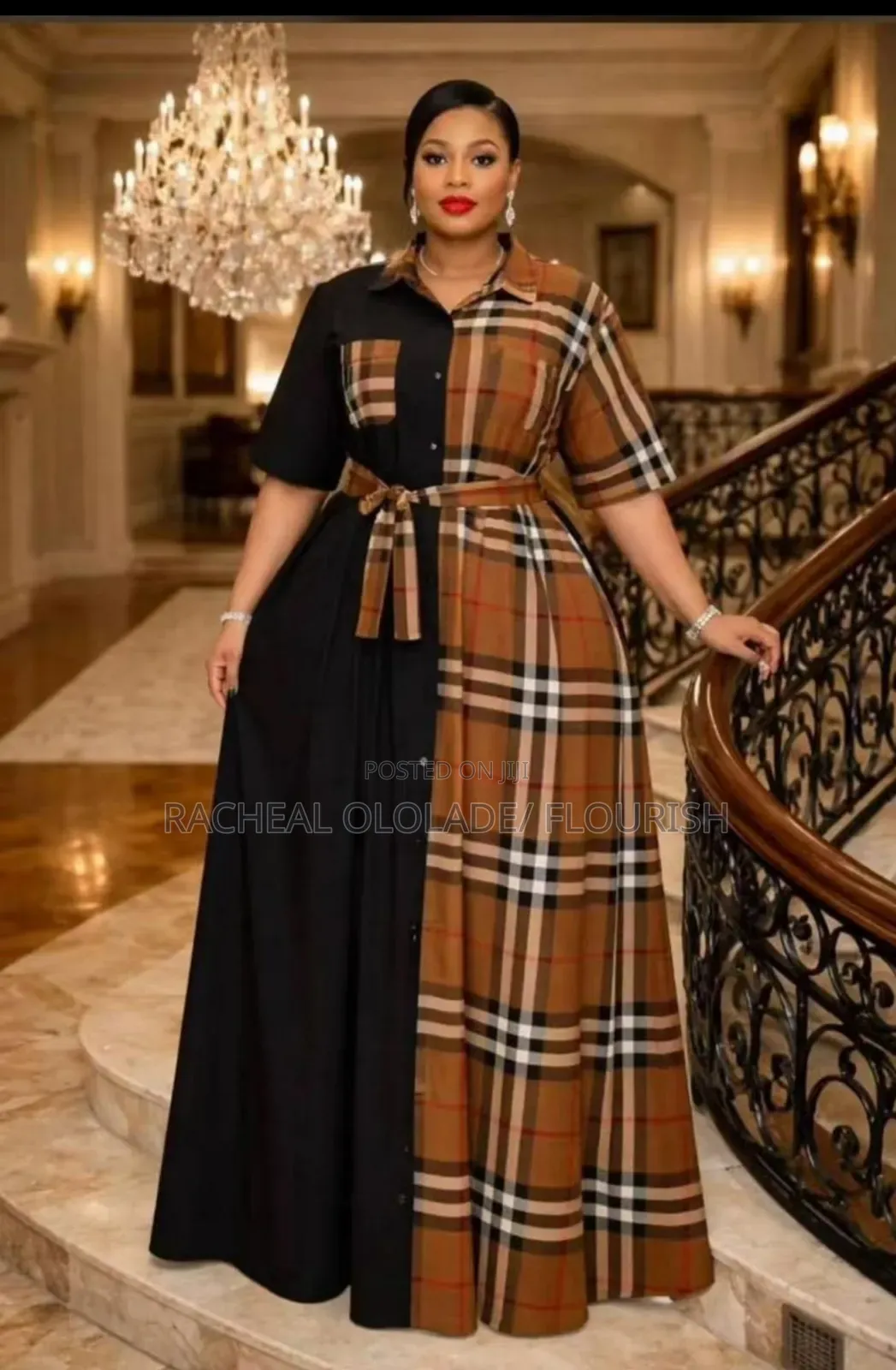 Classy Female Brown Gowns