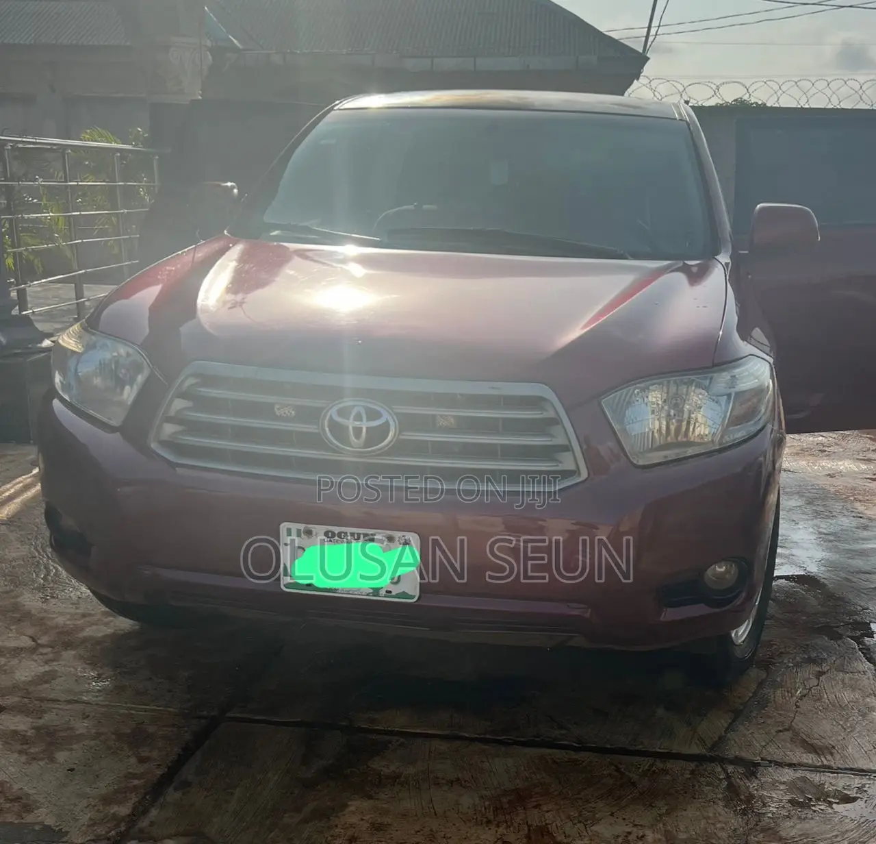 Toyota Highlander Limited 2008 Burgundy